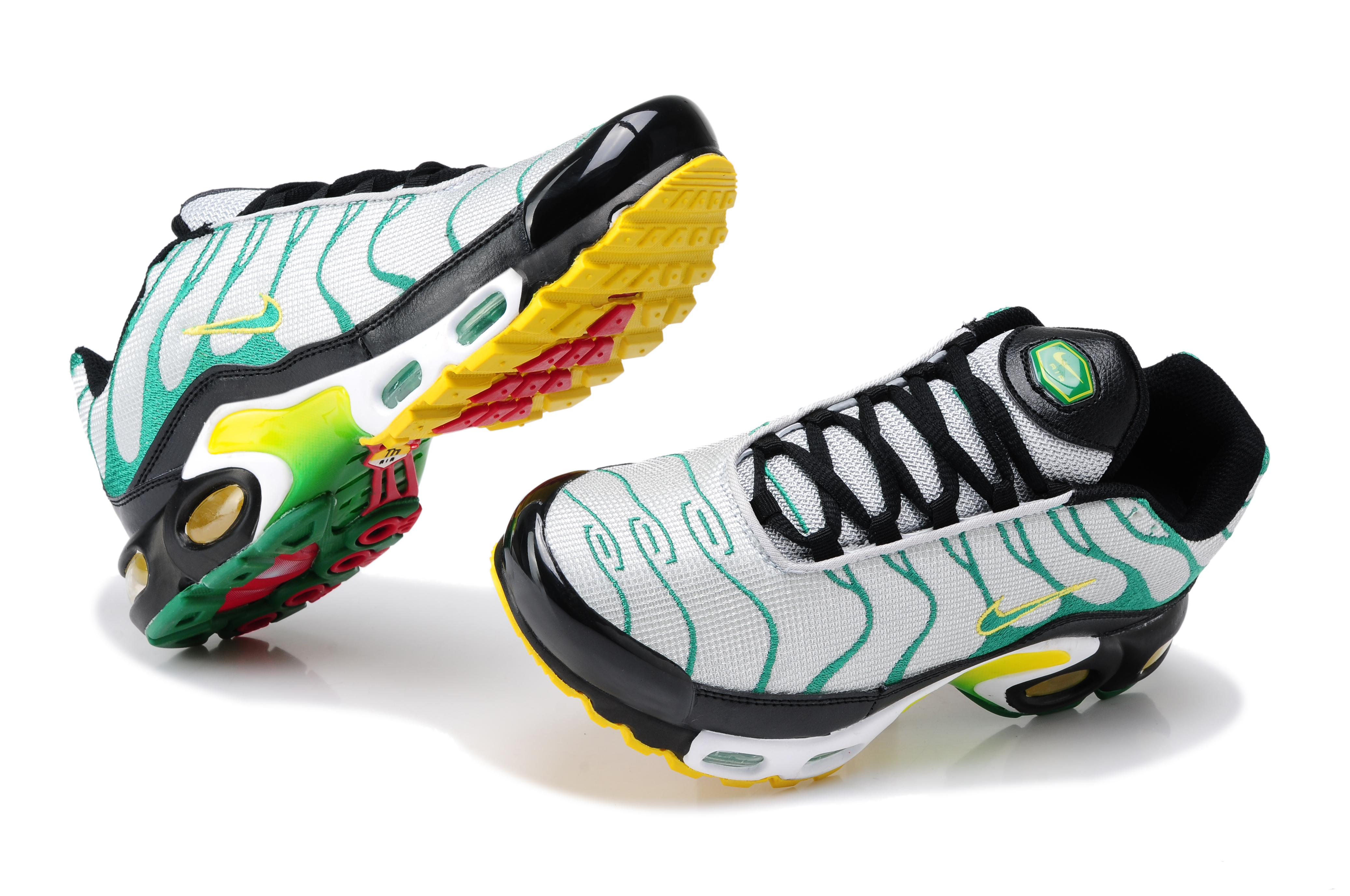 nike tn requin homme verte